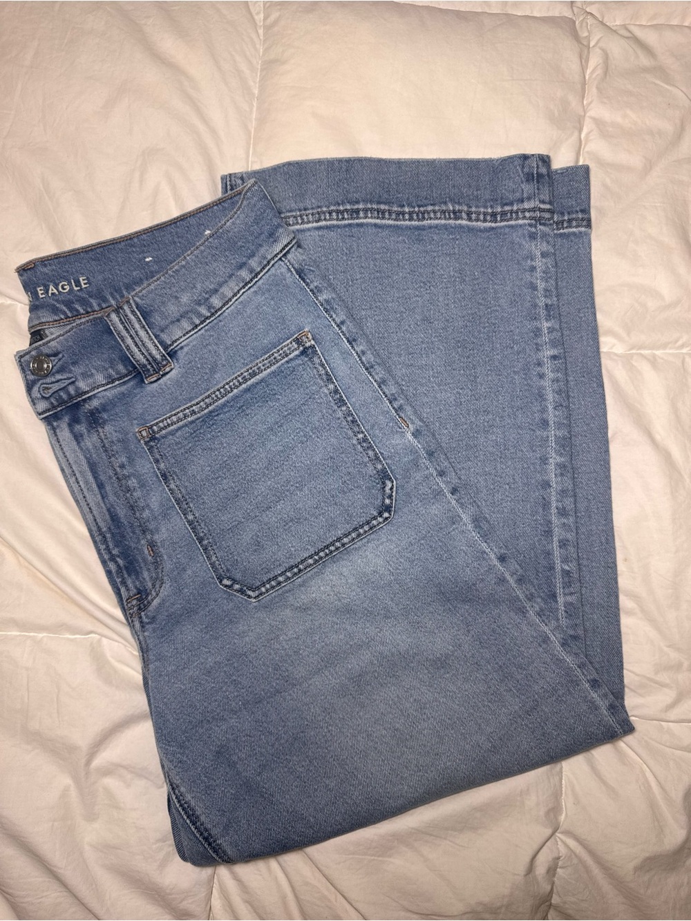 NWOT American Eagle Stovepipe Jeans Size 12 Women's Regular - Picture 2 of 12